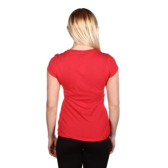 Disney Mickey Mouse Tee Womens Top Classic TShirt Retro Shirt Red S M L - Picture 2 of 2